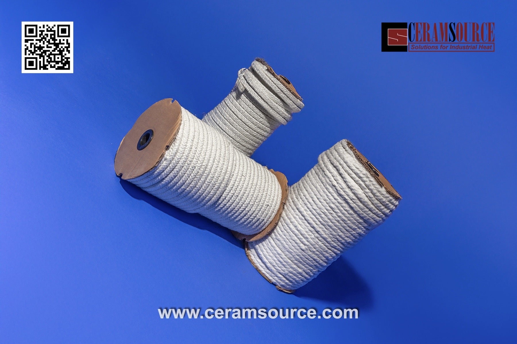 Ceramic Fiber Ropes - 2300°F for Refractory Insulation ...